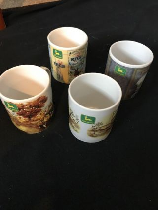 John Deere Coffee Mug Tea Cup Set With Deer Caltivator Country By Gibson