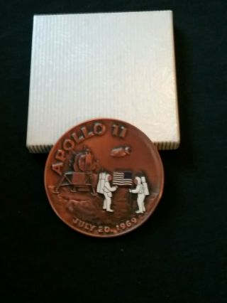 Apollo 11 July 20,  1969 Copper Medal