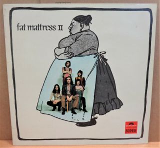 Fat Mattress Fat Mattress 2 Og Uk Stereo Polydor Lp 2383 - 025 A1/b1