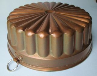 Vintage Wagner West Germany Copper Cake Mold Tin Lined