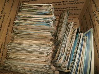 Worldwide Boxlot,  Over 1000 Postcards,  Box 2,  A Little Bit Of Everything