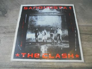 The Clash - Sandinista 1980 Uk Tripple Lp Cbs 1st W/booklet Insert
