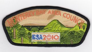 Csp - Monterey Bay Area Council - Sa - 32 - 100th Aniv.  Bsa - Blk Bdr Bsa 2010 Jsp