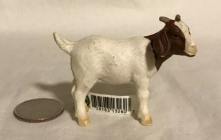 Schleich Boer Goat Kid Baby 2001 Retired Farm Animal Figure 13260 W/tag