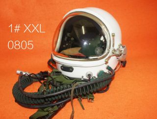 100 Flight Helmet High Altitude Astronaut Space Pilots Pressured Size:1 Xxl