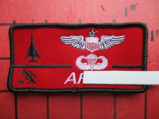 Air Force Squadron Patch Usaf Pilot Name Tag 34 Bs Bomb Sqn B - 1 Lancer