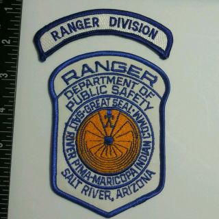 Salt River Arizona Ranger Department Of Public Safety Patch