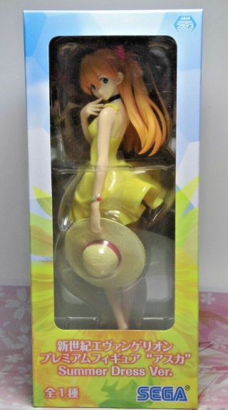 Sega Neon Genesis Evangelion Premium Figure Asuka Summer Dress Ver Japan F/s