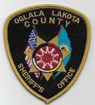 Ogala Lakota County Sheriff Police State South Dakota Sd