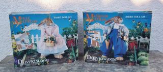 MacGregor Molly O ' Hare Ceramic Rabbit Bunny Head Doll Kit Vintage Daisy Kingdom 2