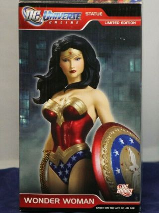 Dc Universe Online Statue Wonder Woman 2010 Limited Edition 0249 Of 6000