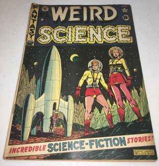 Weird Science 7 Ec Comics 1951 Feldstein Sci - Fi