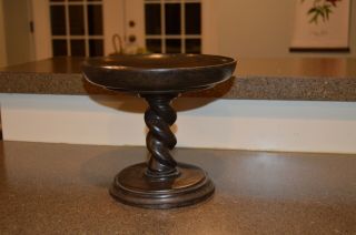Southern Living At Home Barley Twist Pedestal Cake Candle Holder Stand