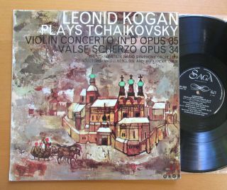 Xid 5022 Leonid Kogan Tchaikovsky Violin Concerto Valse Scherzo Lp