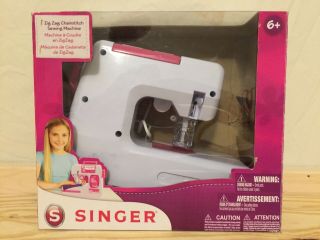 Singer Zig Zag Chainstitch Toy Sewing Machine For Kids