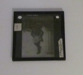 Glass Magic Lantern Slide TOBY VECK C1927 CHARLES DICKENS THE CHIMES 2