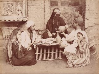 Albumen Photograph Middle East Egypt Ethnographic Study