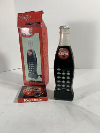 Vintage Coca Cola Coke Bottle Shaped Land Line Telephone Phone