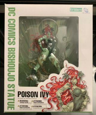 Kotobukiya Dc Comics Bishoujo Poison Ivy 1/7 Scale Statue Figure Open Box
