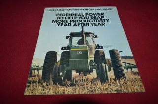 John Deere 4040 4240 4440 4640 4840 Tractor For 1979 Dealer 
