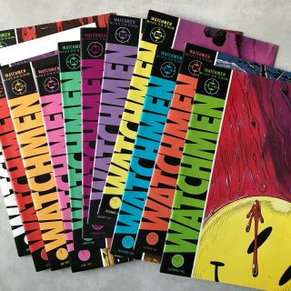 Watchmen 1 - 12 (1986),  Complete,  Alan Moore,  Dave Gibbons