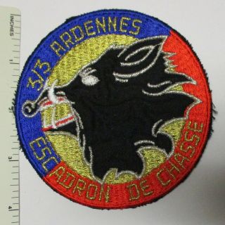 French Air Force Ec 3/3 Ardennes Patch France Armee De L 