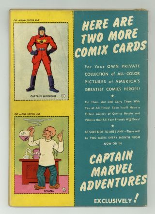 Captain Marvel Adventures 17 FR/GD 1.  5 1942 2