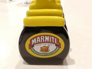 Marmite Ceramic 4 Toast Rack Holder Retro Style Advertising