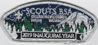 Csp - Cascade Pacfic Council Sa - 171 - 2019 Inaugural Year - Girls Into Scouting