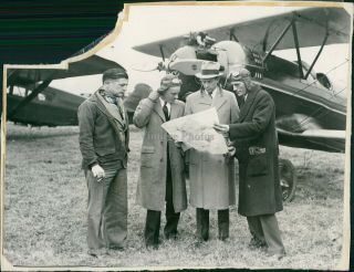 1932 Charles Lindbergh Kidnaping Case Harold Mcmahon Panghorn Crime Photo 7x9
