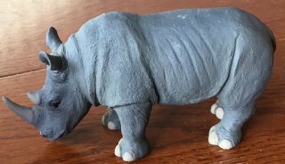 1992 Rhinoceros Rhino Stone Figurine