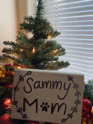 Rustic Painted Sign “sammy Mom 