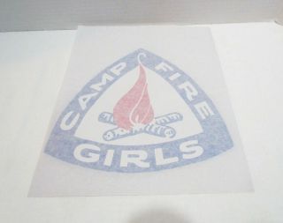 Camp Fire Girls 1970 