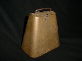 Antique Solid Brass Cow Bell
