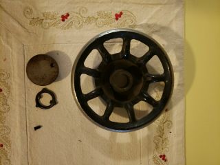 Singer 66 Redeye 99 128 Sewing Machine 9 Spoke Flywheel Hand Wheel Stop Knob
