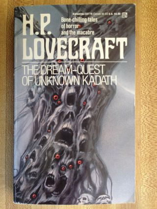 H.  P.  Lovecraft The Dream - Quest Of Unknown Kadath 1990 Great Cover Art