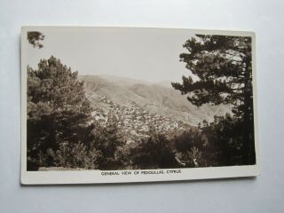 Cyprus Pedoullas General View Rp Postcard