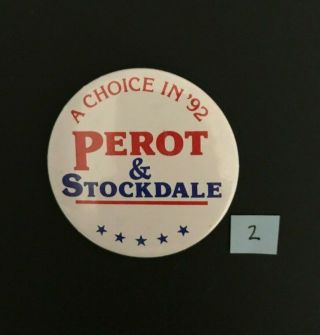 Perot & Stockdale A Choice In 