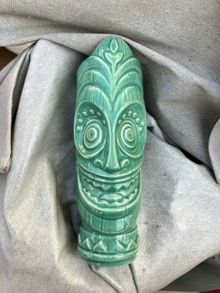 Disney Polynesian Village Resort Tiki Mug 4th Edition Rare Disney Green