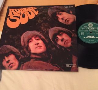 The Beatles ‎– Rubber Soul 12 " Vinyl Lp Parlophone ‎rock Band 2009 Mixes