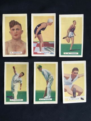 6 X Vintage Collectable Hoadley 