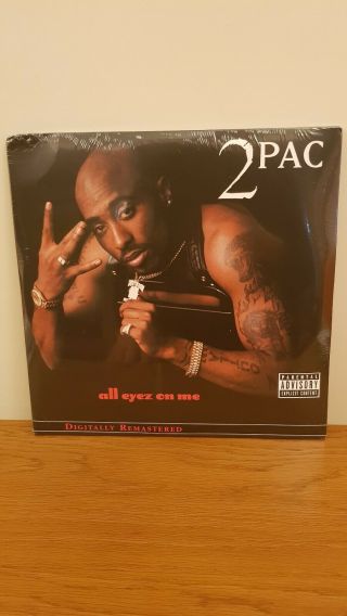 2pac - All Eyez On Me Vinyl 4 Lp Album.  &