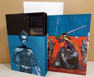 Absolute Batman And Robin - Reborn By Grant Morrison (2013,  Hardcover) Dc Comics