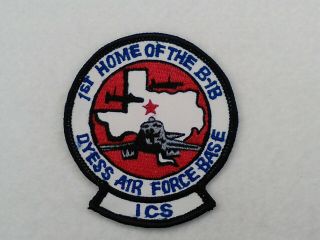 U.  S.  A.  F.  ".  1st Home Of The B - 1b ",  Dyess Air Force Base,  Ics.  Authentic,  2013