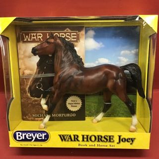Vintage Breyer War Horse Joey 6 X 7 W/booklet