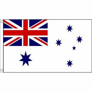 5ft X 3ft Australia Navy Ensign Flag - Australian Naval Banner 2 Eyelets