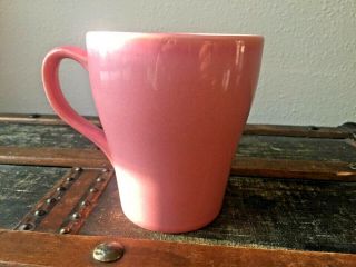 Valentine ' s Day Starbucks 2006 pink coffee cup mug with carved heart 15oz 2