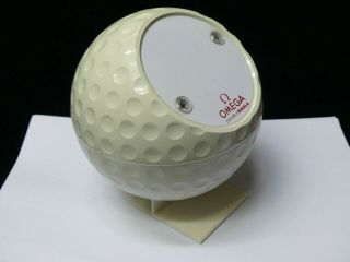 OMEGA DOUBLE EAGLE GOLF BALL DISPLAY HOLDER ADVERTISING 2