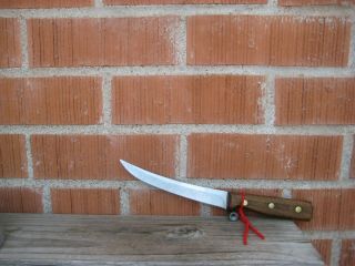 Vintage 6 " Curved Blade Chicago Cutlery 72s Butcher Skinning Boning Knife Usa