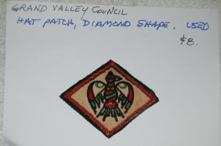 Grand Valley Council Diamond Shape Hat Patch